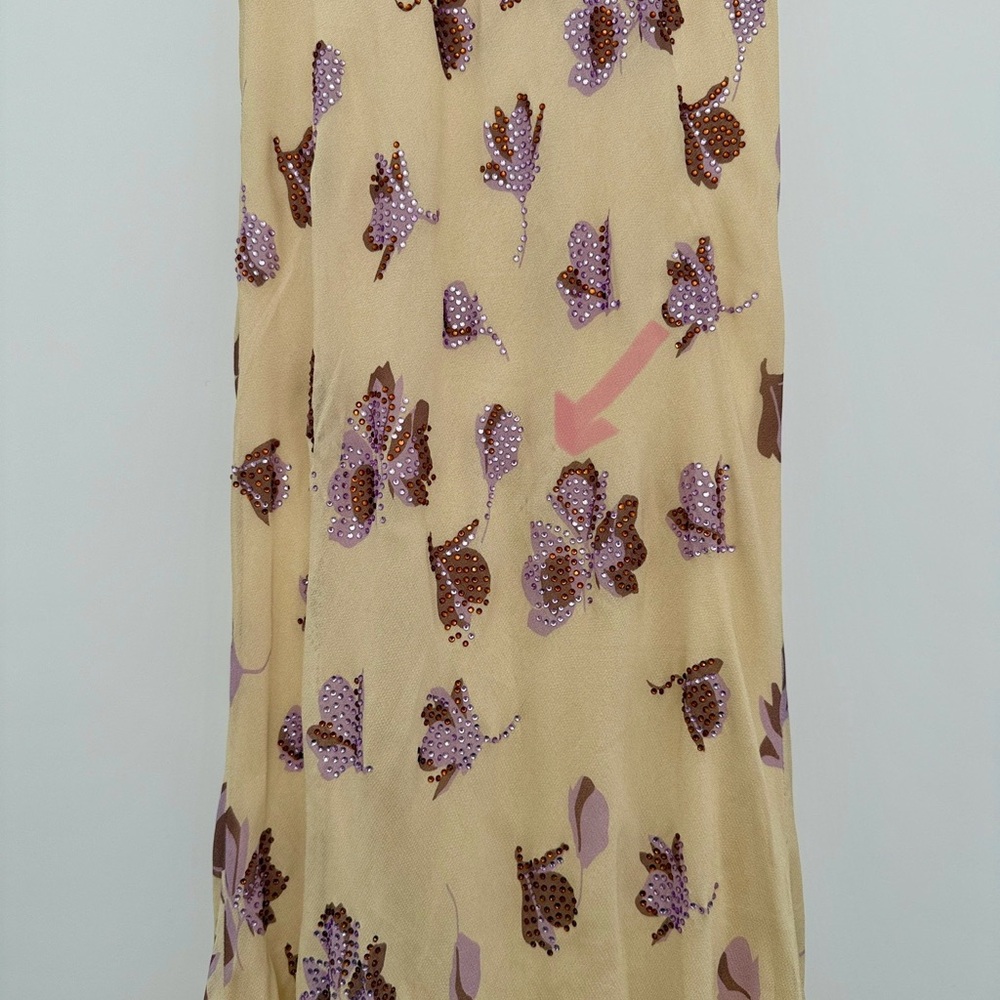 Self Portrait Floral Rhinestone Maxi Dress - Picture 7 of 9